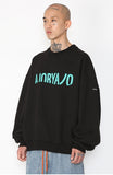 アジョバイアジョ（AJOBYAJO) Oversized Logo Sweatshirt [Black]