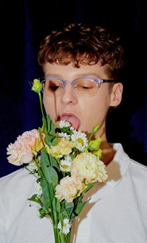 ダブルラバーズ（DOUBLE LOVERS）[DLS X AJOBYAJO] CIGARETTE NON FILTER (Blue Clear Optical)