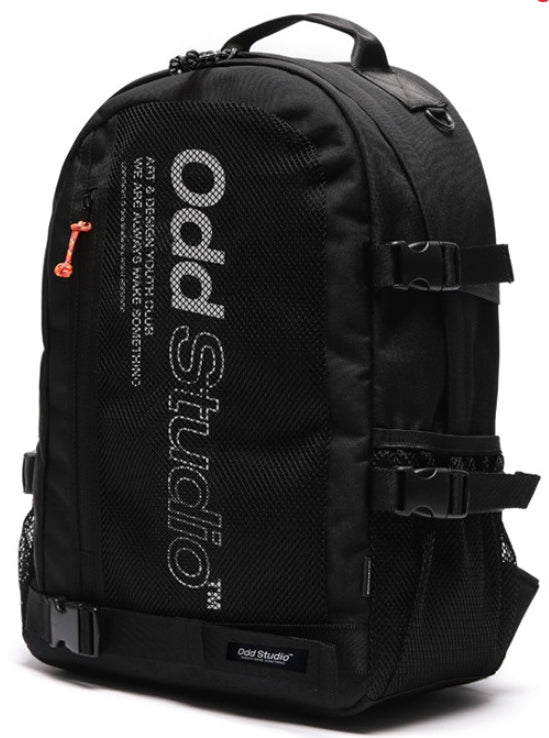 Odd Studio (オッドスタジオ)　Odd Studio Odd Scotch mesh backpack - BLACK