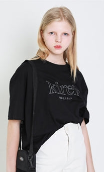 Odd Studio (オッドスタジオ)　Odd Studio Kirei Scotch T-Shirt - BLACK