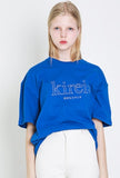 Odd Studio (オッドスタジオ)　Odd Studio Kirei Scotch T-Shirt - BLUE