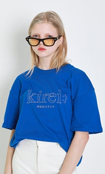 Odd Studio (オッドスタジオ)　Odd Studio Kirei Scotch T-Shirt - BLUE