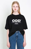 Odd Studio (オッドスタジオ)　Odd Studio Coordinated T-shirt - BLACK