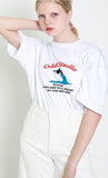 Odd Studio (オッドスタジオ)　Odd Studio Grampus T-shirt - WHITE