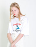 Odd Studio (オッドスタジオ)　Odd Studio Grampus T-shirt - WHITE