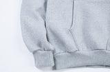 Odd Studio (オッドスタジオ)　ODD STUDIO ODSO LOGO LOOSE FIT HOOD SHIRT - GRAY