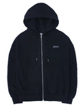 Odd Studio (オッドスタジオ)　ODD STUDIO STANDARD LOGO ZIP-UP LOOSE FIT HOOD SHIRT - 3Color