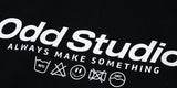 Odd Studio (オッドスタジオ)　ODD STUDIO STANDARD LOGO ZIP-UP LOOSE FIT HOOD SHIRT - 3Color