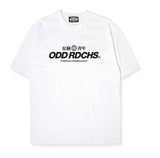Odd Studio (オッドスタジオ)　ODD RDCHS LOGO T-SHIRT - WHITE