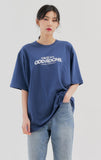 Odd Studio (オッドスタジオ)　ODD RDCHS LOGO T-SHIRT - DUST BLUE