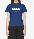 Odd Studio (オッドスタジオ)　Odd Studio ODSD LOGO SLIM-FIT T-shirt - DUST BLUE