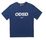 Odd Studio (オッドスタジオ)　Odd Studio ODSD LOGO SLIM-FIT T-shirt - DUST BLUE