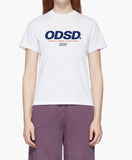 Odd Studio (オッドスタジオ)　Odd Studio ODSD LOGO SLIM-FIT T-shirt - WHITE