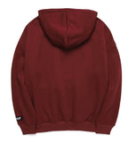 Odd Studio (オッドスタジオ)　CRYING LOOSE-FIT HOOD - BURGUNDY