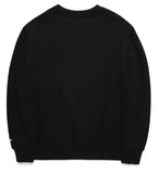 Odd Studio (オッドスタジオ)　FACE LOOSE-FIT SEWAT SHIRTS - BLACK