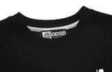 Odd Studio (オッドスタジオ)　FACE LOOSE-FIT SEWAT SHIRTS - BLACK