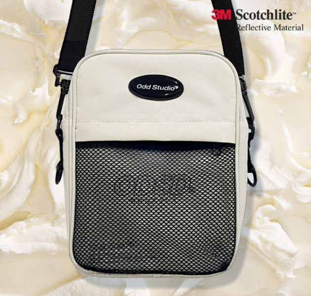 Odd Studio (オッドスタジオ) Odd Studio Odd Scotch Mini cross bag - CREAM