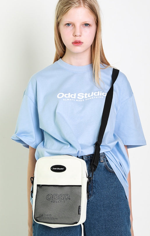 Odd Studio (オッドスタジオ)　Odd Studio Odd Scotch Mini cross bag - CREAM