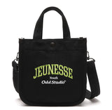 Odd Studio (オッドスタジオ)　JEUNESSE × ODD STUDIO COLLABORATION MINI TOTE BAG - BLACK / GREEN