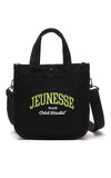 Odd Studio (오드 스튜디오) JEUNESSE × ODD STUDIO COLLABORATION MINI TOTE BAG - BLACK / GREEN