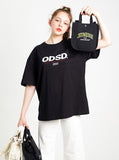 Odd Studio (オッドスタジオ)　JEUNESSE × ODD STUDIO COLLABORATION MINI TOTE BAG - WHITE / BLACK