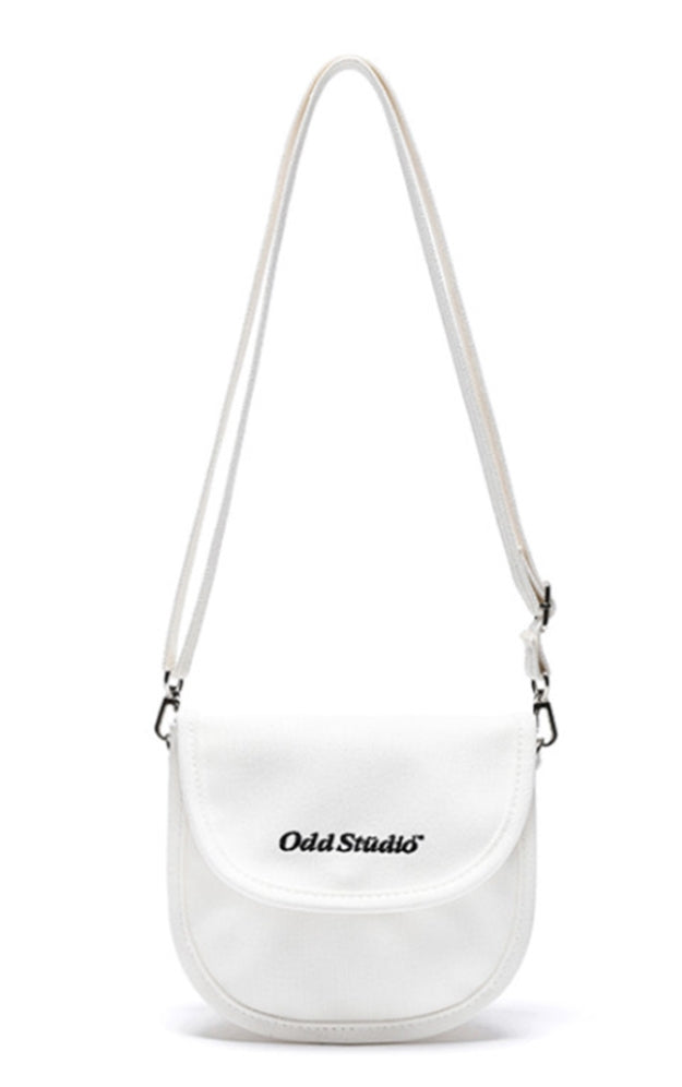 Odd Studio (オッドスタジオ)　MINI ROUND CROSS BAG - CREAM