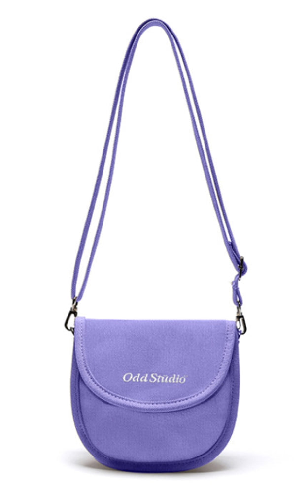 Odd Studio (オッドスタジオ)　MINI ROUND CROSS BAG - PURPLE