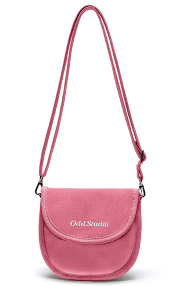 Odd Studio (オッドスタジオ)　MINI ROUND CROSS BAG - INDIE PINK