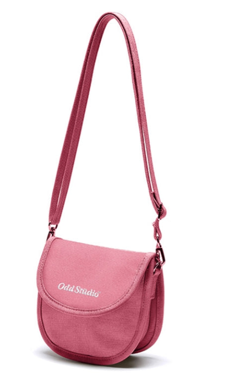 Odd Studio (オッドスタジオ)　MINI ROUND CROSS BAG - INDIE PINK