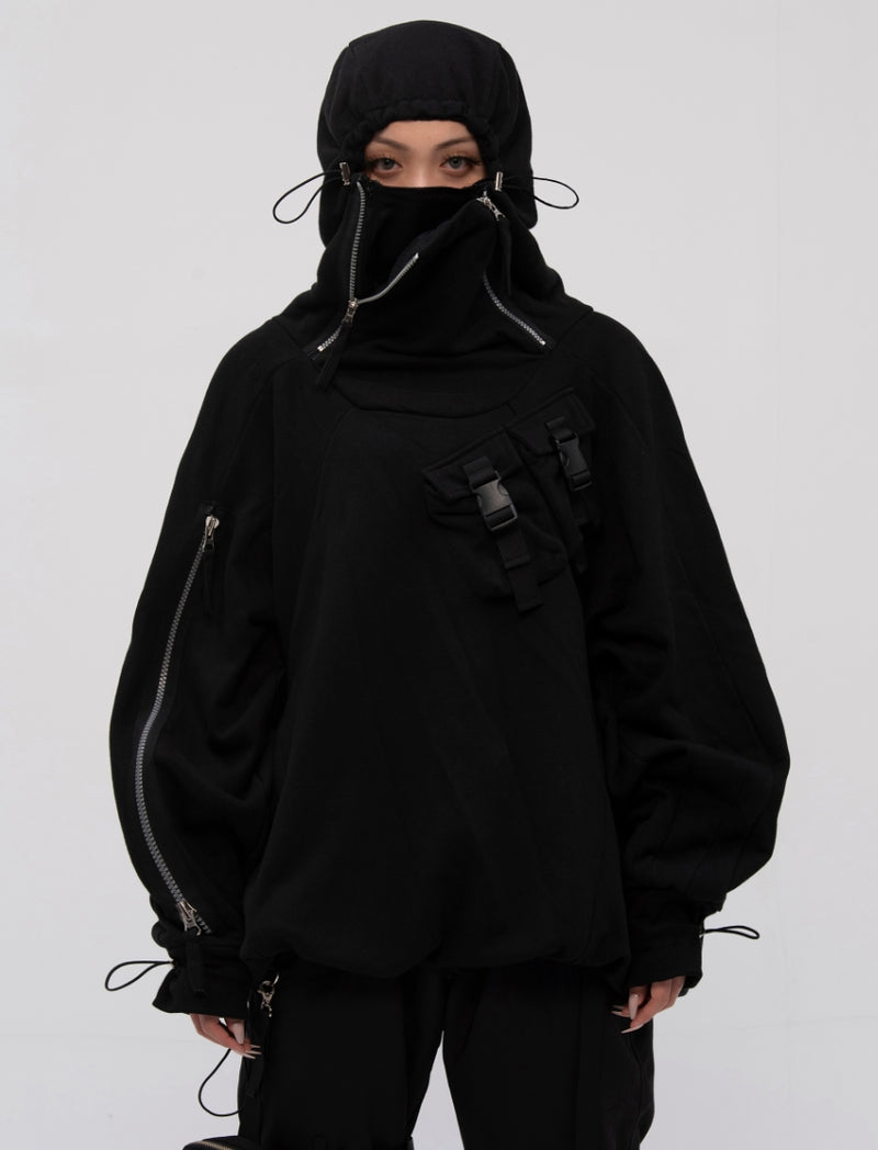 オウェンド(A-WENDE) Desert Hood / BLACK