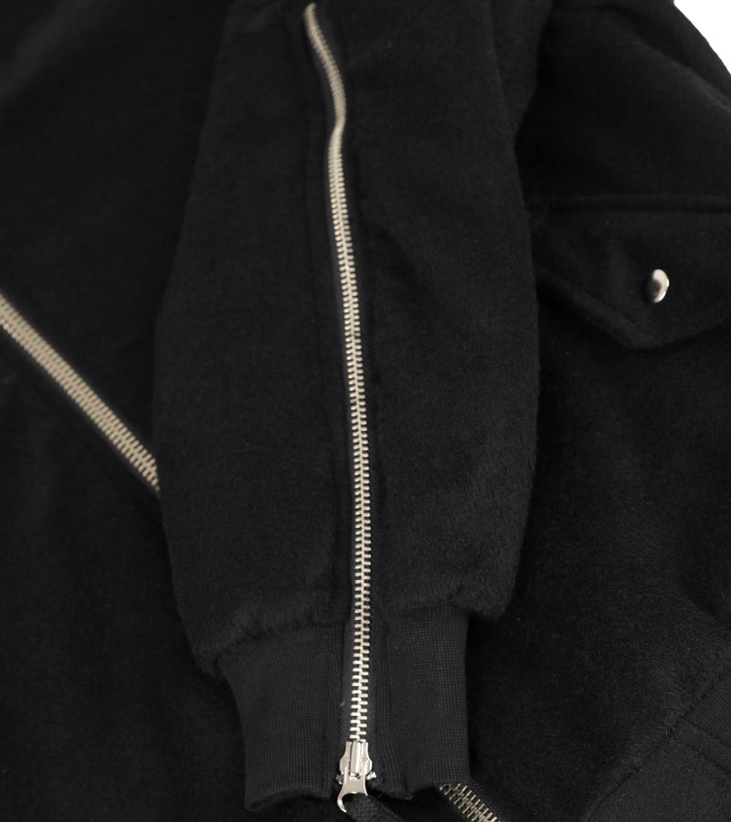 オウェンド(A-WENDE) 399 cashmere Bomber jacket