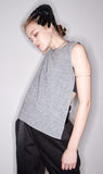 レイブレス(LABELESS)    KNIT PANEL CROP TOP