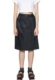 レイブレス(LABELESS)   BUCKLED PLEATED POCKET SKIRT