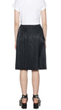 レイブレス(LABELESS)   BUCKLED PLEATED POCKET SKIRT