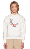 レイブレス(LABELESS)   WHITE REFLECTIVE CAT JUMPER