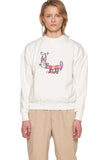 レイブレス(LABELESS)   WHITE REFLECTIVE CAT JUMPER