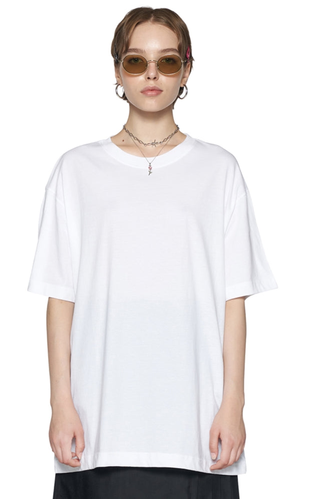 レイブレス(LABELESS) WHITE SIGNATURE LABEL T-SHIRT