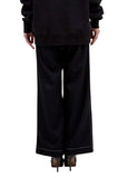 レイブレス(LABELESS)  TOP STITCHED WOOL TROUSERS