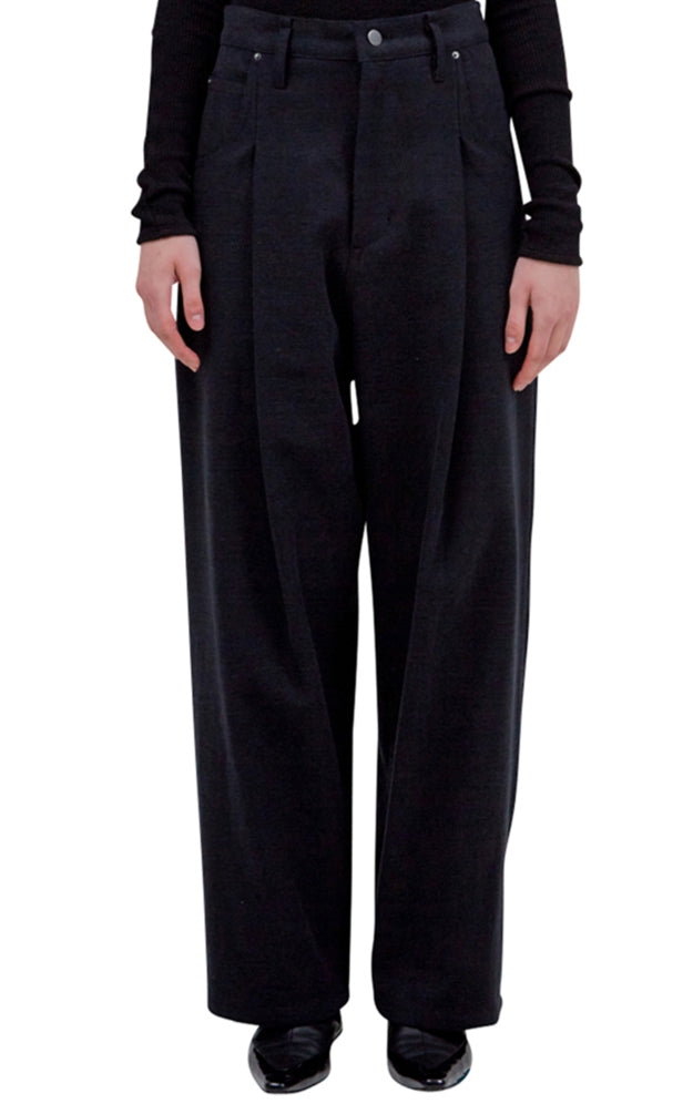 レイブレス(LABELESS) DENIM WIDE PANTS