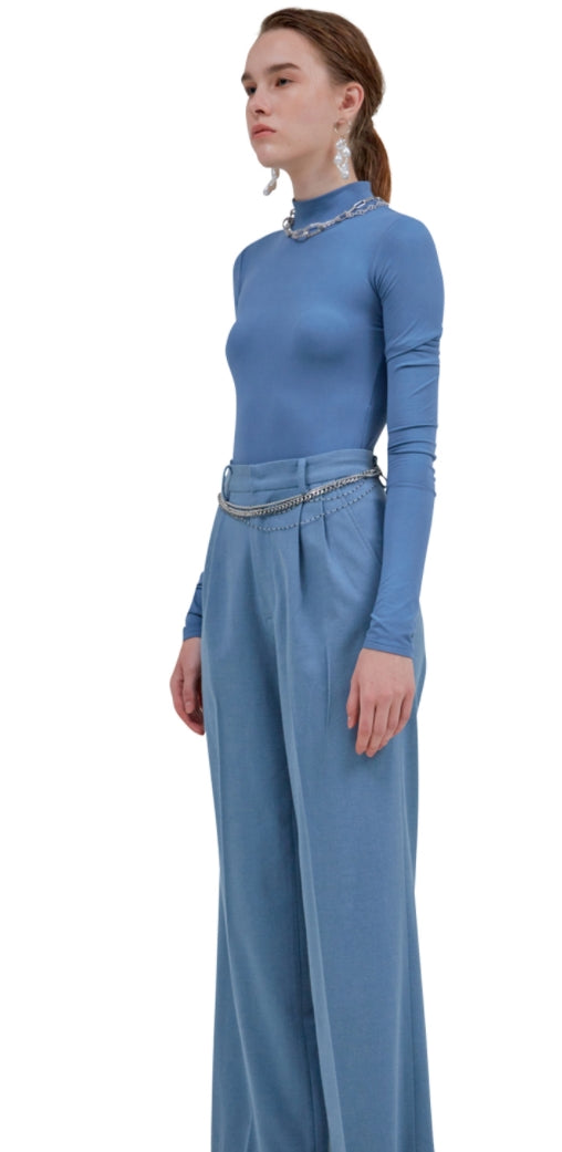 レイブレス(LABELESS)  LIGHT BLUE SIGNATURE BODYSUIT