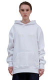 レイブレス(LABELESS)  WHITE REFLECTIVE COMMA HOODIE