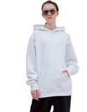 レイブレス(LABELESS)  WHITE EMBROIDERY COMMA HOODIE