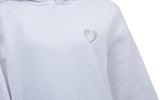 レイブレス(LABELESS)  WHITE EMBROIDERY COMMA HOODIE