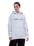 レイブレス(LABELESS)  WHITE LABEL,LESS HOODIE (DARK GREY)