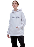 レイブレス(LABELESS)  WHITE LABEL,LESS HOODIE (DARK GREY)