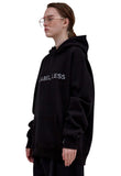 レイブレス(LABELESS)  BLACK LABEL,LESS HOODIE (LIGHT GREY)