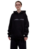 レイブレス(LABELESS)  BLACK LABEL,LESS HOODIE (LIGHT GREY)