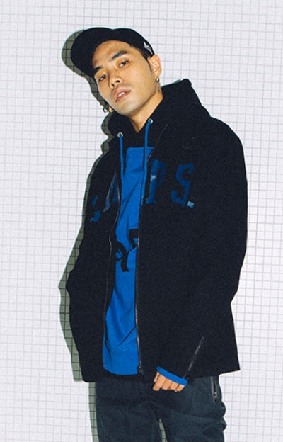 ボーンチャンプス(BORN CHAMPS)　OVERSLEEVE JACKET BLACK CEPCMCJ02BK