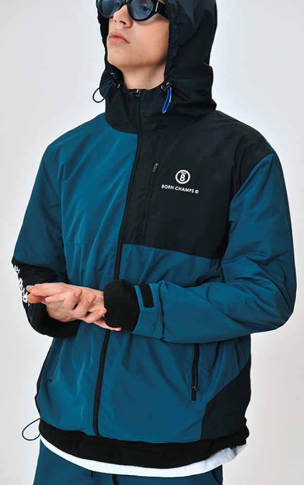 ボーンチャンプス(BORN CHAMPS)　BC BLOCK JACKET GREEN CERCMJK02GR