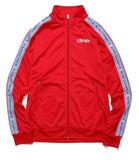 ボーンチャンプス(BORN CHAMPS)　BC LOGO TRACK TOP RED CERCMJK01RE